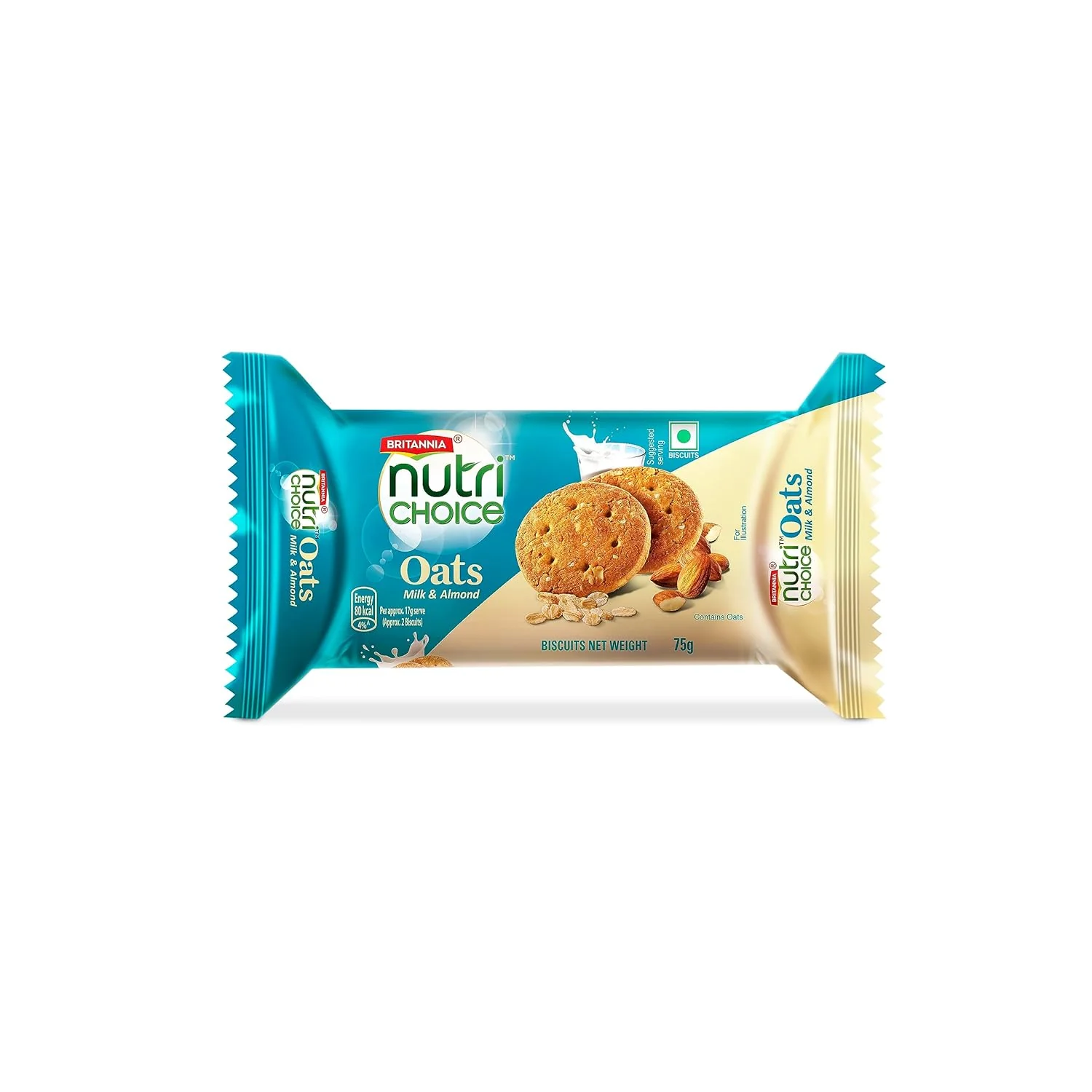 Britannia - Nutri Choice - Almond & Milk - 75g