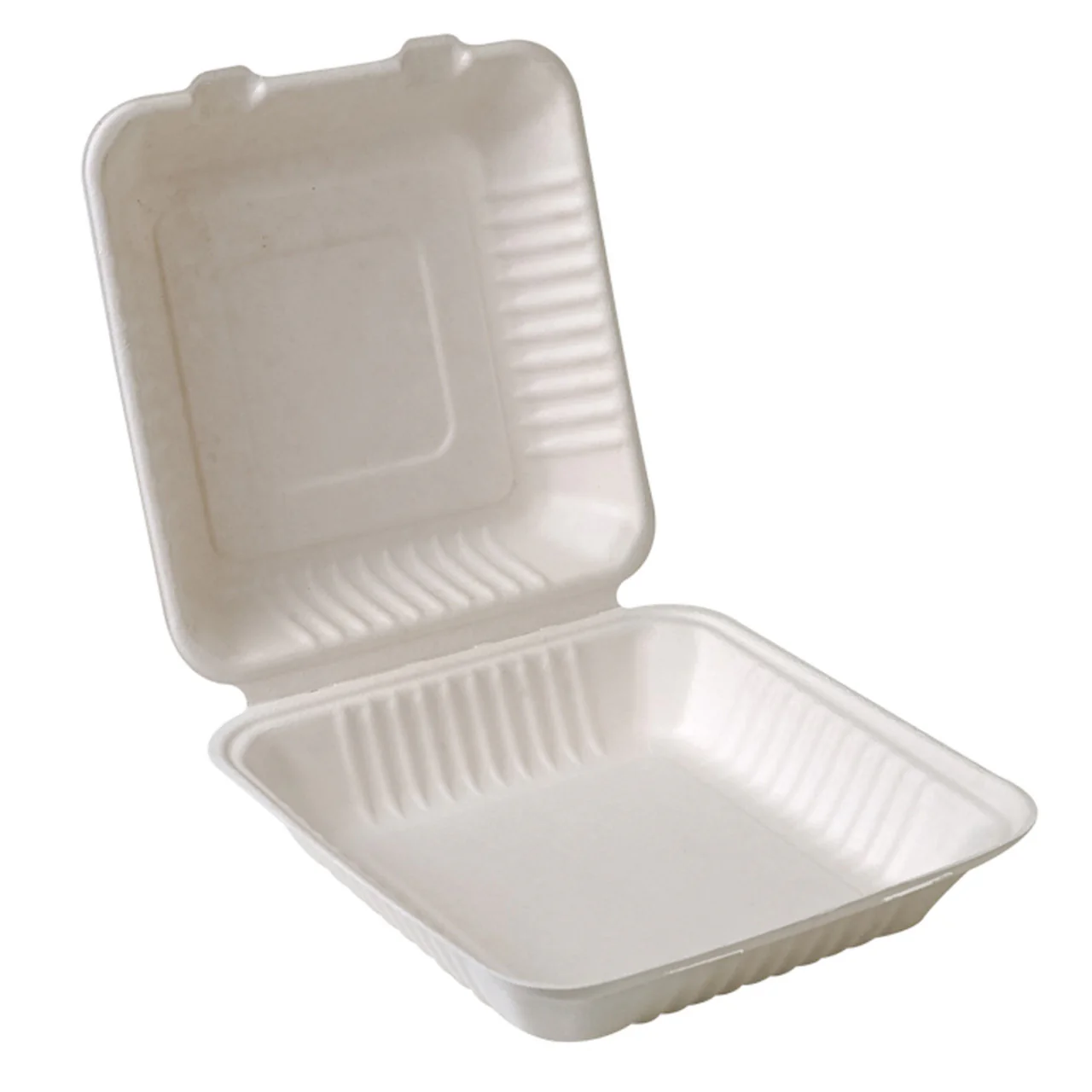 CanGreen - 9X9 Cornstarch Hinged Container - Image 2