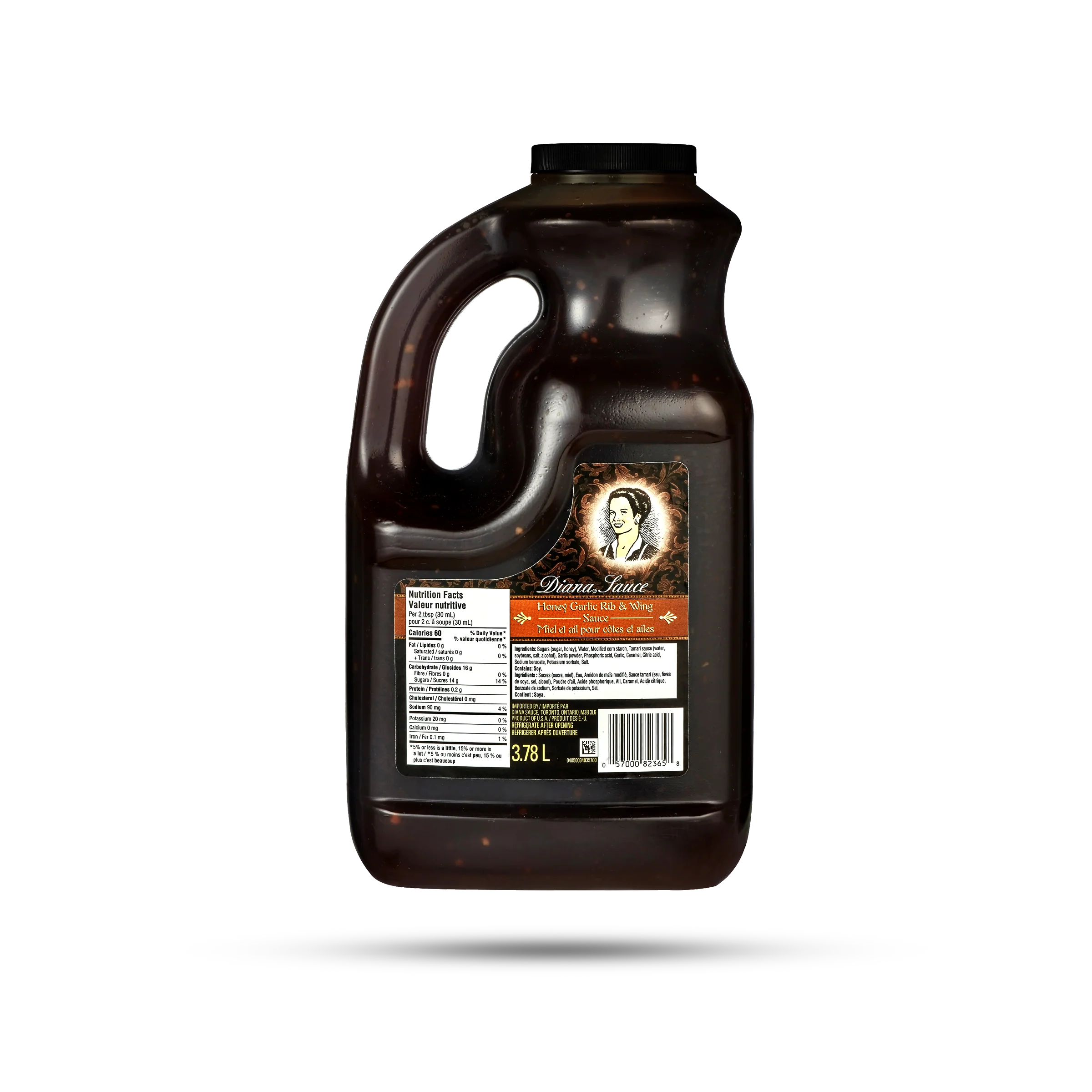 Diana - Honey Garlic Rib & Wing Sauce - 3.78L