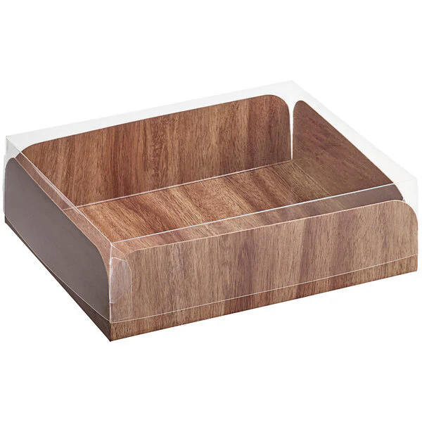 Enjay - 6X8 Wood Meats & Treats Box w/ Lid - Image 2