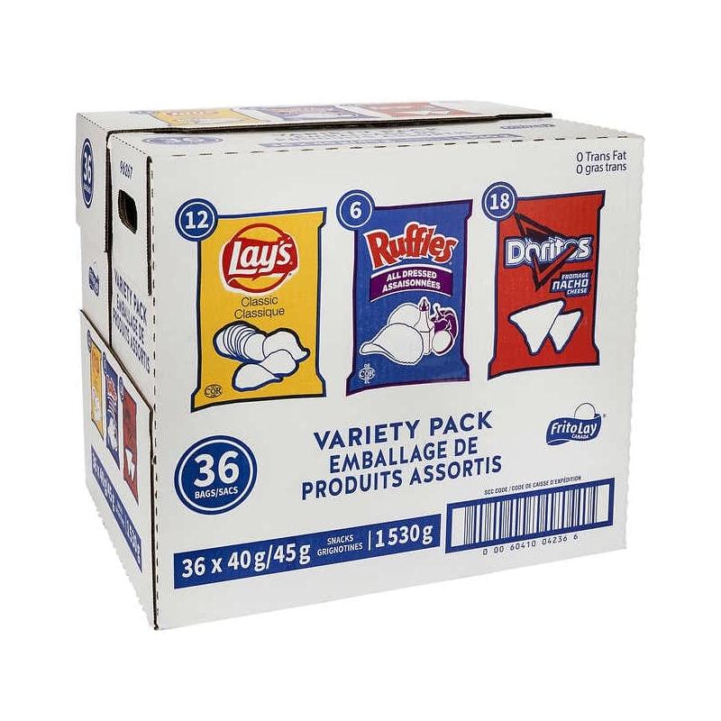 Frito Lays - Variety Packs - lays  Ruffles & doritos - Image 2