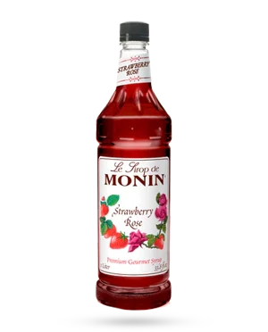 Monin - Strawberry Rose Syrup