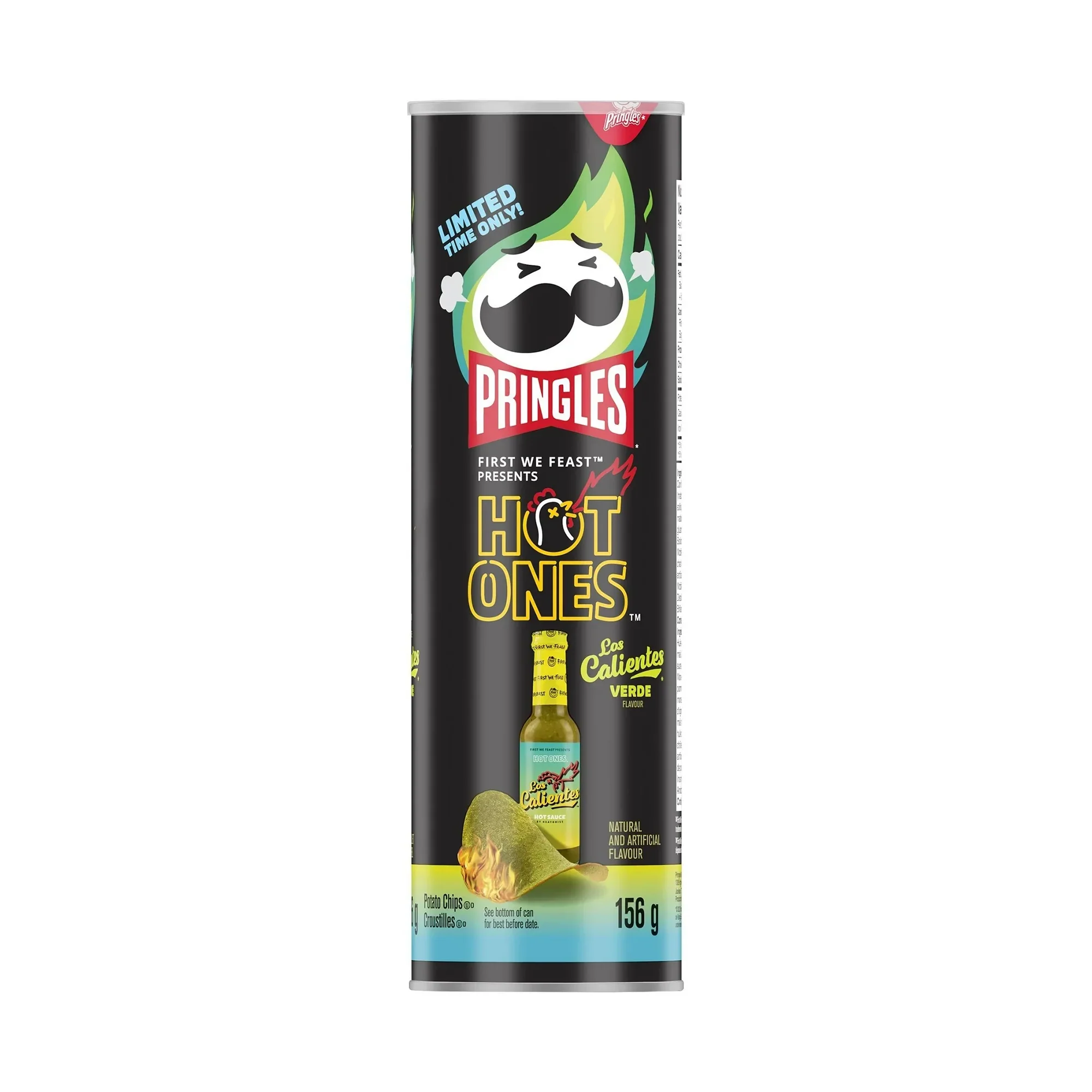 Pringles - Verdes Hot Chips - 156g