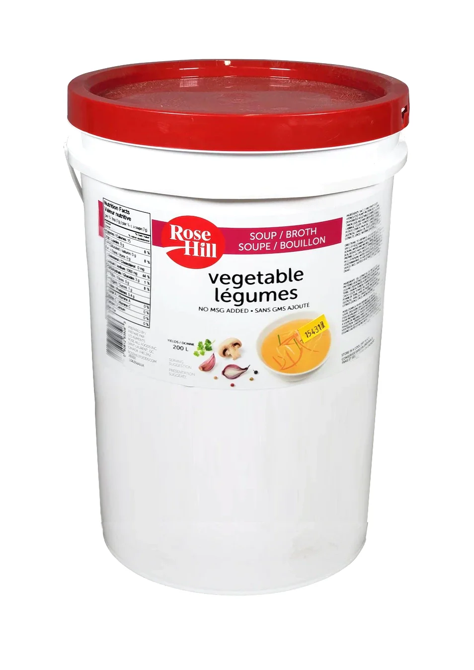 Rose Hill - Vegetable Soup Base - 20Kg