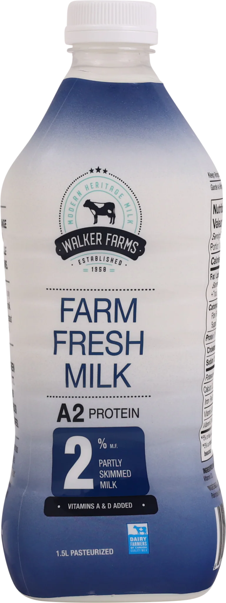 Walkers farm  - A2 Milk - 2% - 1.5L